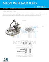 Magnum Manufacturing Power Tongs Brochure Download